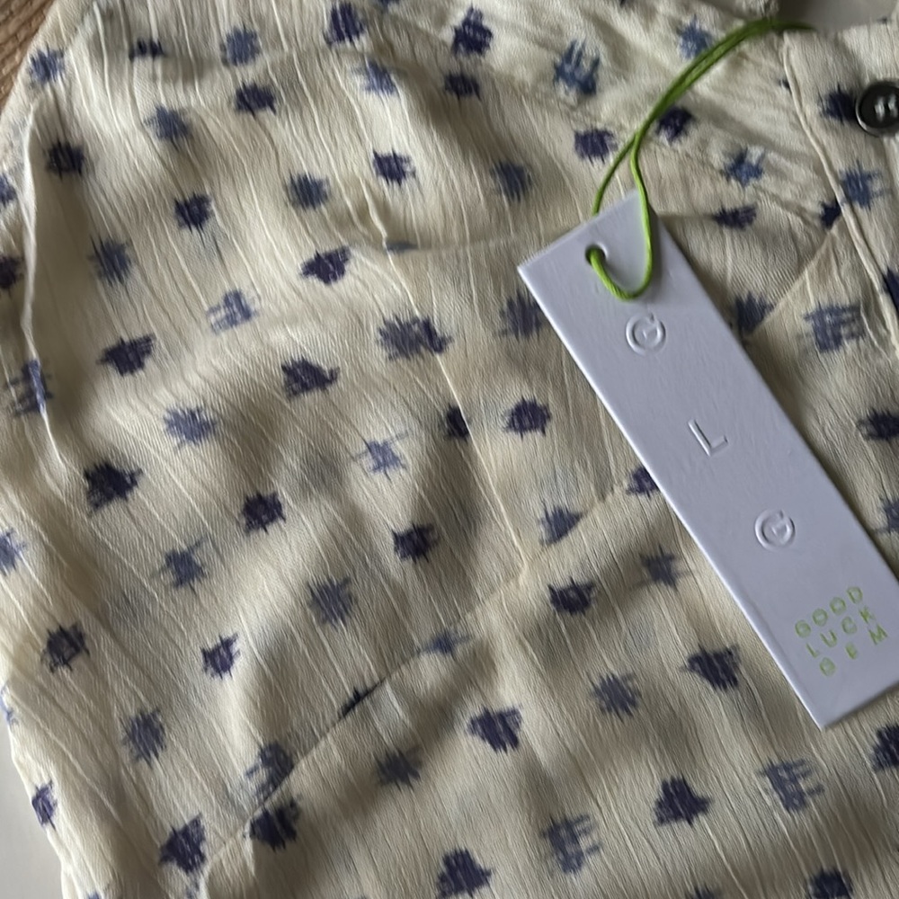 ♥️… GLG Good Luck Gem Ivory Dress - Picture 3 of 4